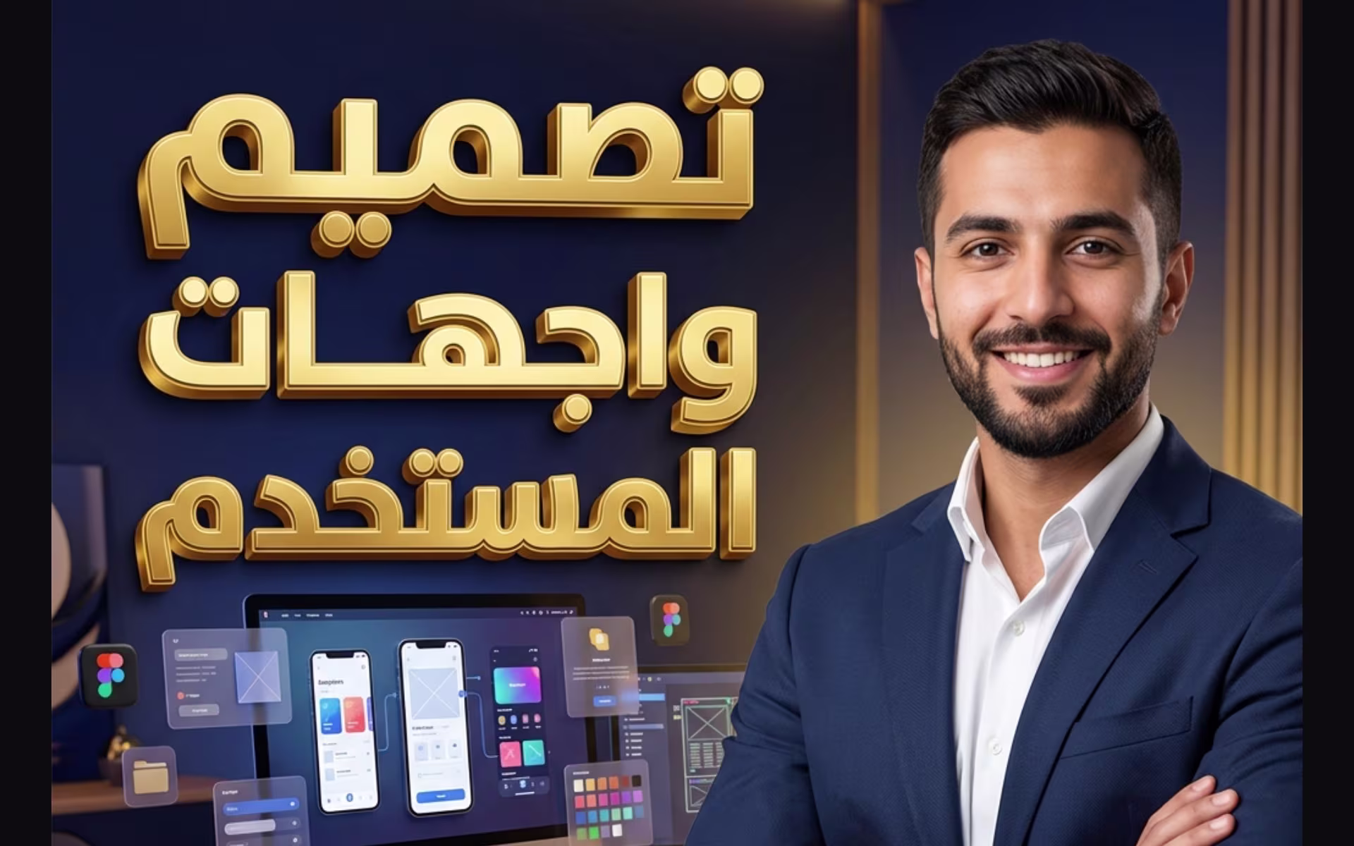 تعلم تصميم واجهات المستخدم UI/UX