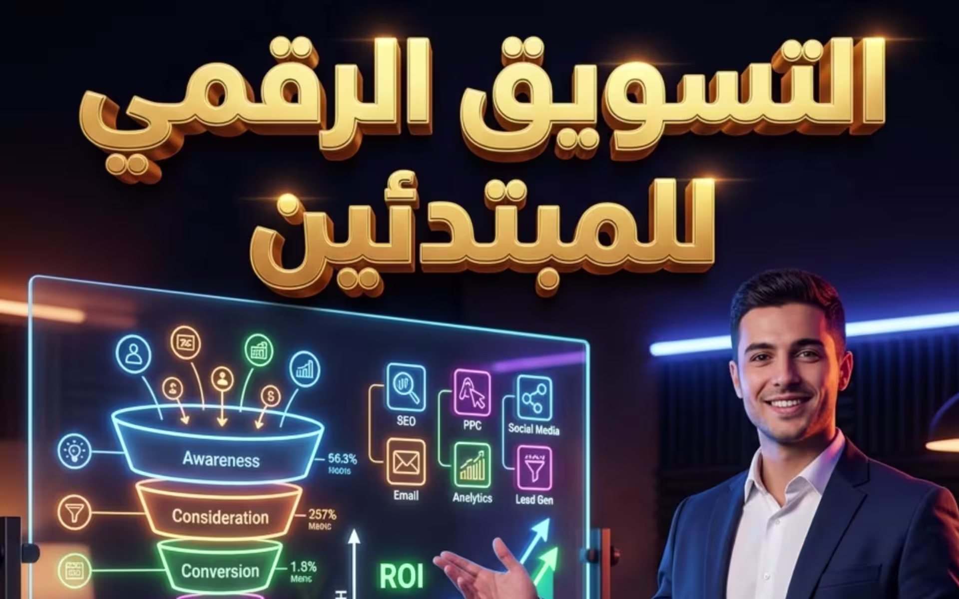 التسويق الرقمي للمبتدئين