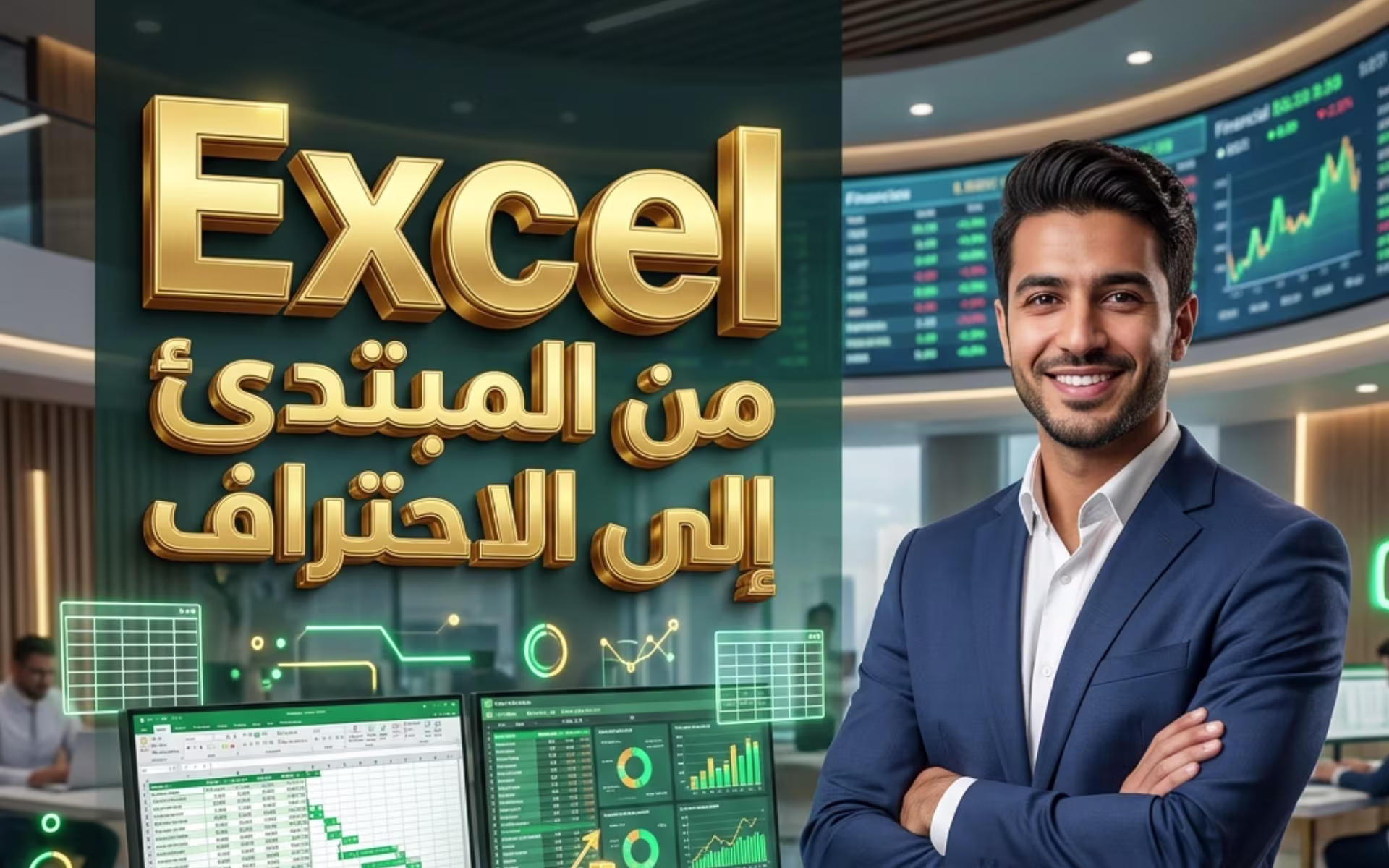 Excel من المبتدئ إلى الاحتراف